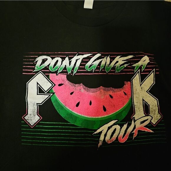 DGAF (Don't Give A Fxxk) Tour 2023 T-Shirt - Size XL - Picture 3 of 5
